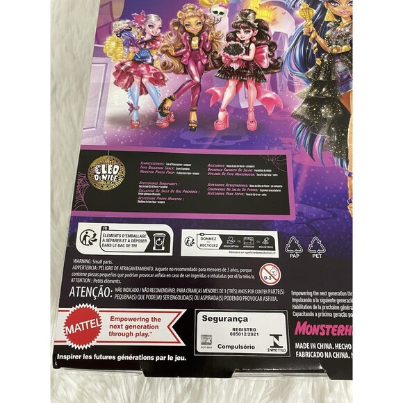 Monster High Doll Cleo De Nile in Monster Ball Party Dress with Accessories - Picture 8 of 11